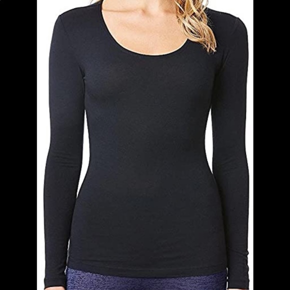 32 Degrees 2x Long Sleeve Scoop Neck Tops Size XS - Picture 2 of 5